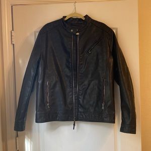 Men’s Michael Kors faux leather jacket